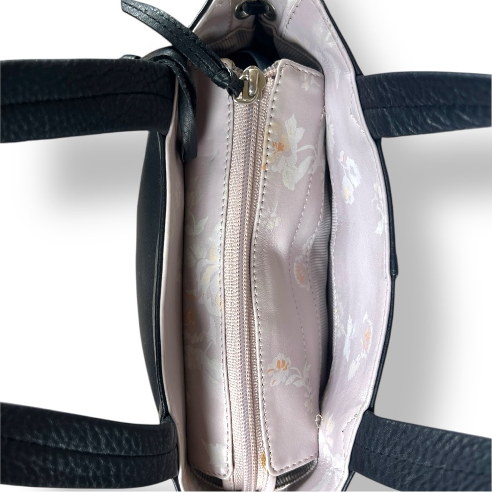 Radley London Black Leather Shoulder Bag with Bag Charms - Picture 10 of 14